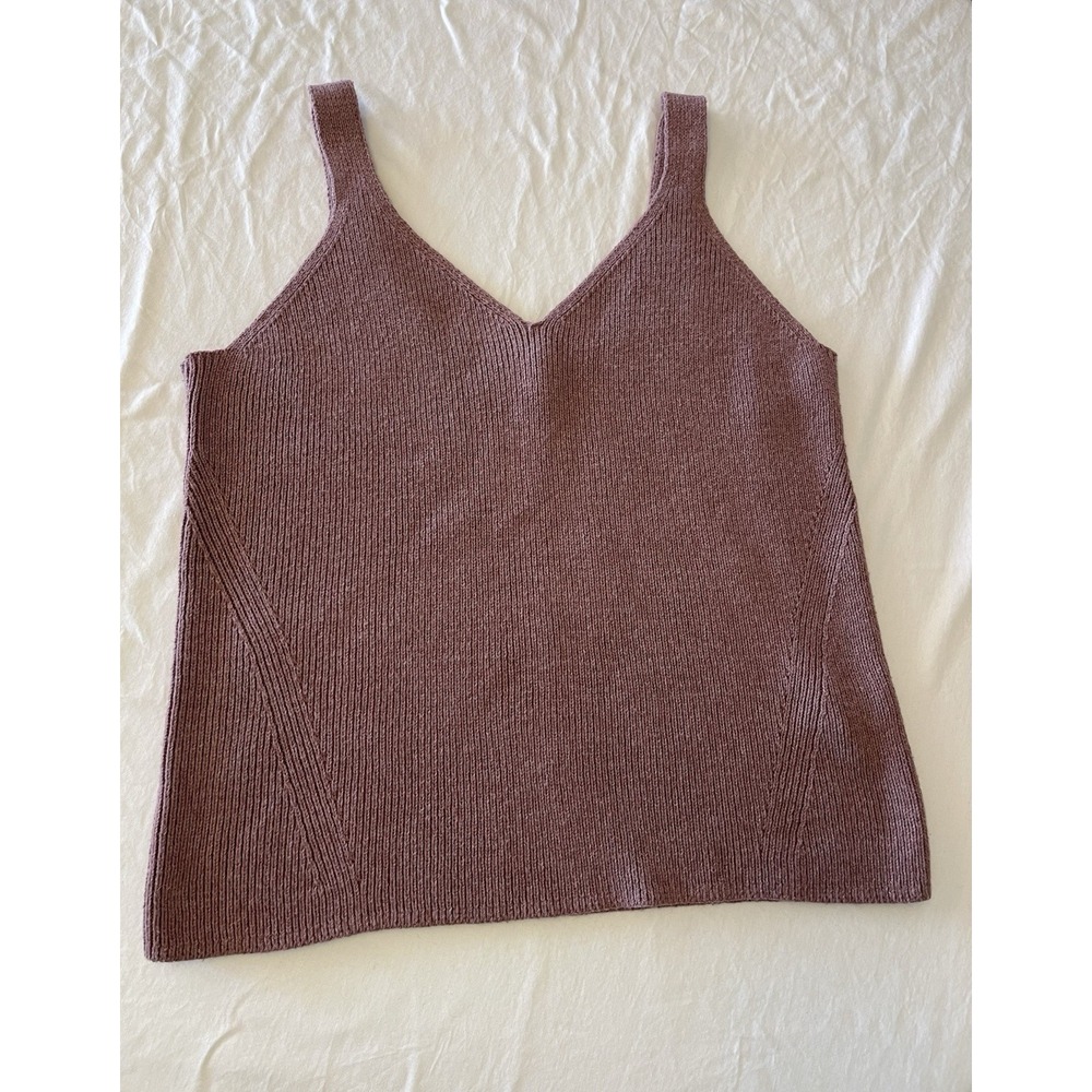 Old Navy Dusty Mauve Lavender Knit Tank Top Size XL Women's Extra Large